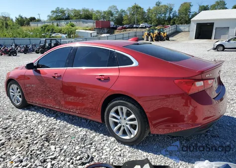 2016 Chevrolet Malibu Lt из США, поврежденный, VIN 1G1ZE5ST2GF188727